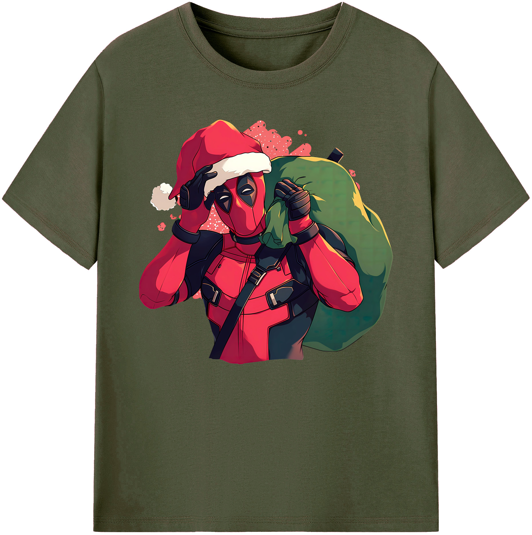 （画像用） Deadpool デッドプール 綿100％ メンズ半袖Tシャツ｜肌触りやわらか＆通気性